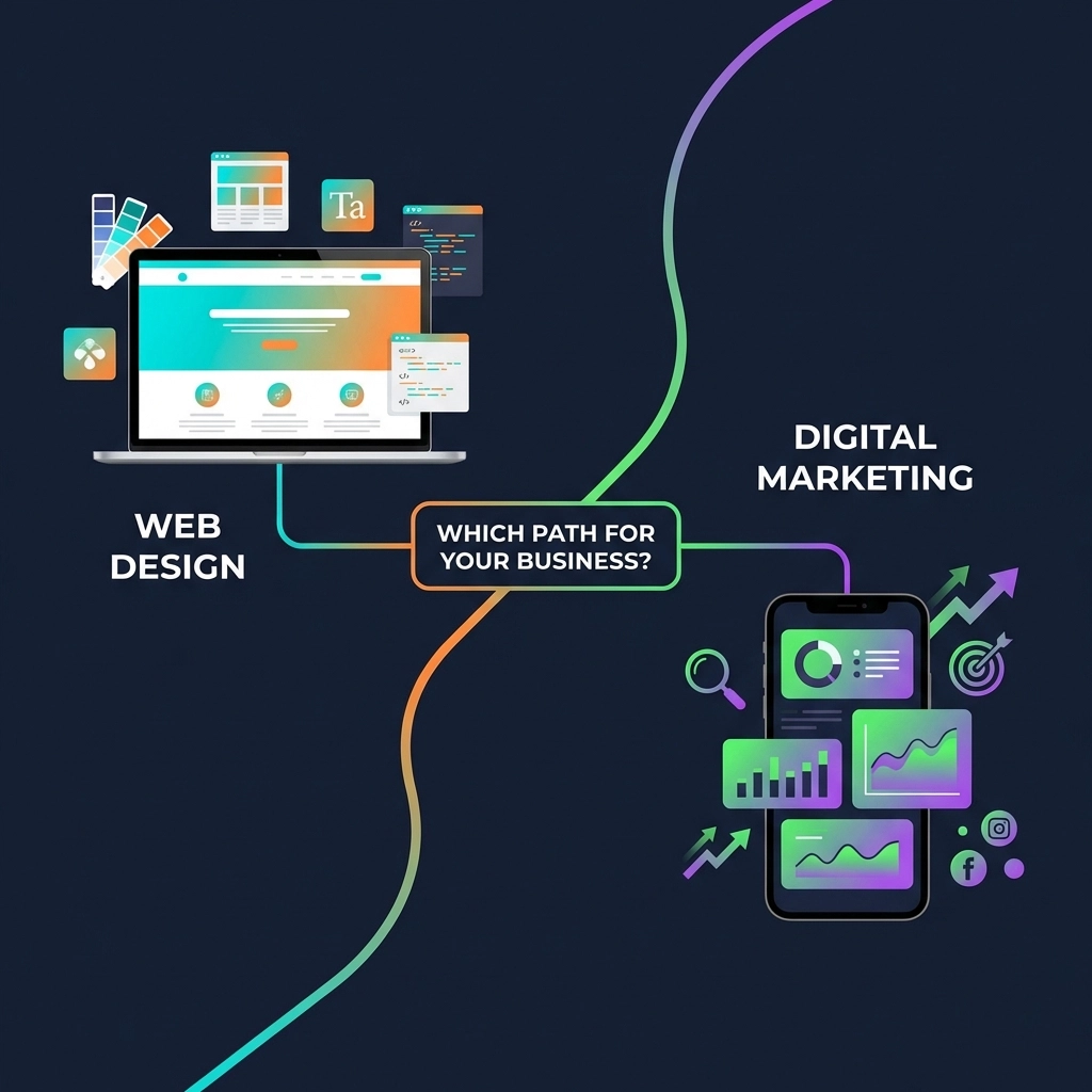 Chattanooga small business owner asking the right questions before hiring a web design or digital marketing agency