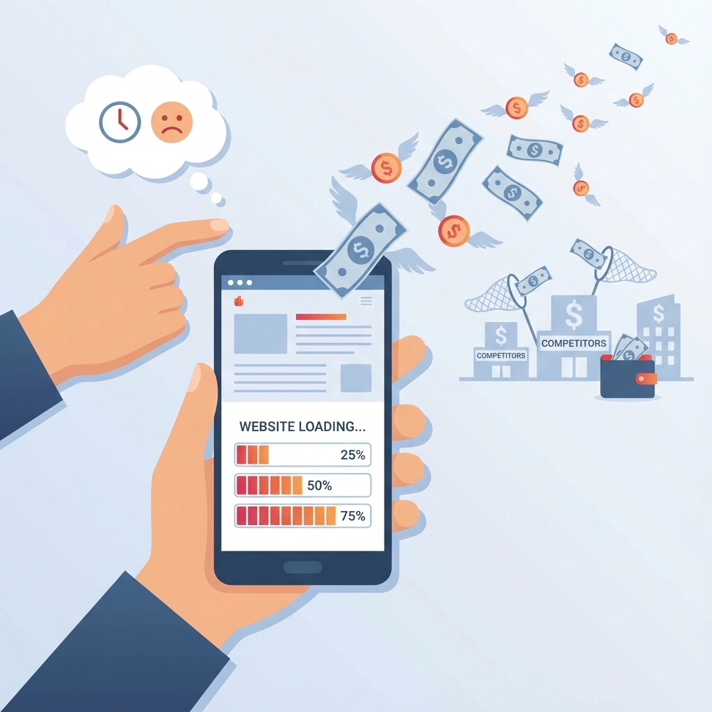 Chattanooga small business mobile website losing customers due to poor optimization