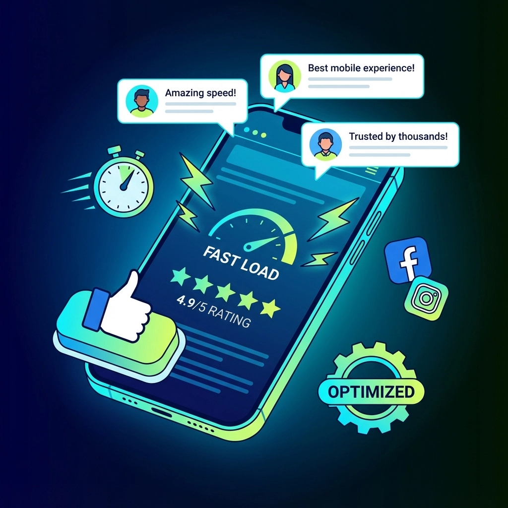 Mobile-first website design for Tennessee businesses capturing social media traffic