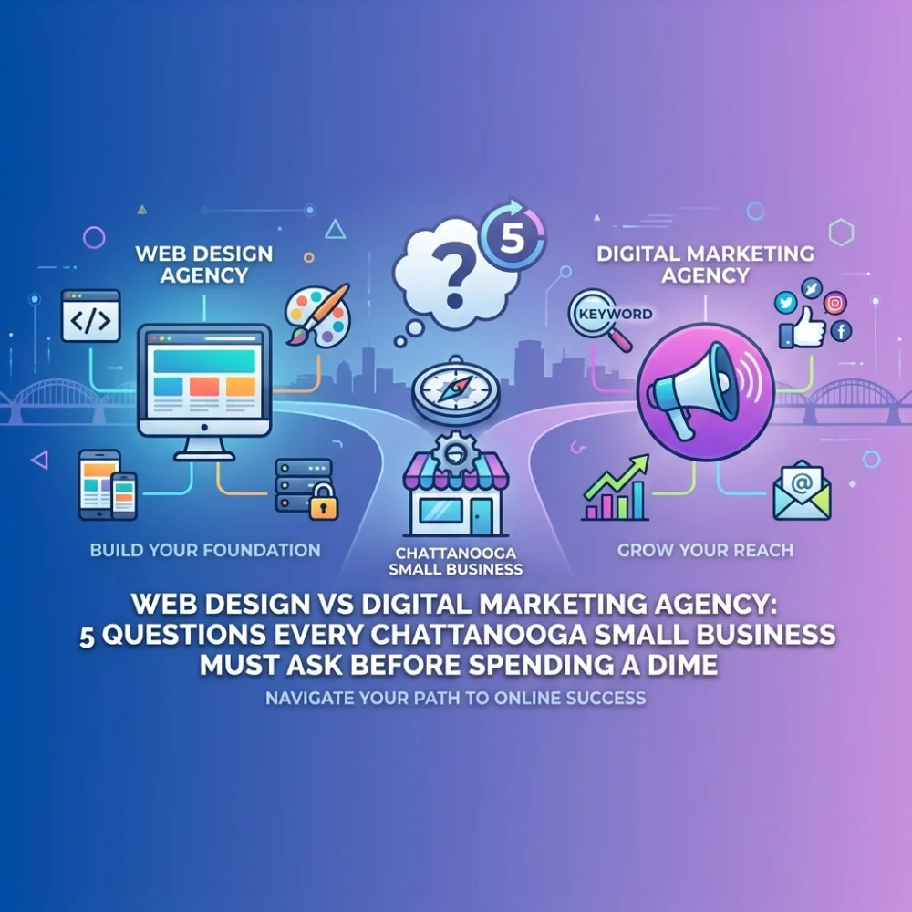 Web design vs digital marketing