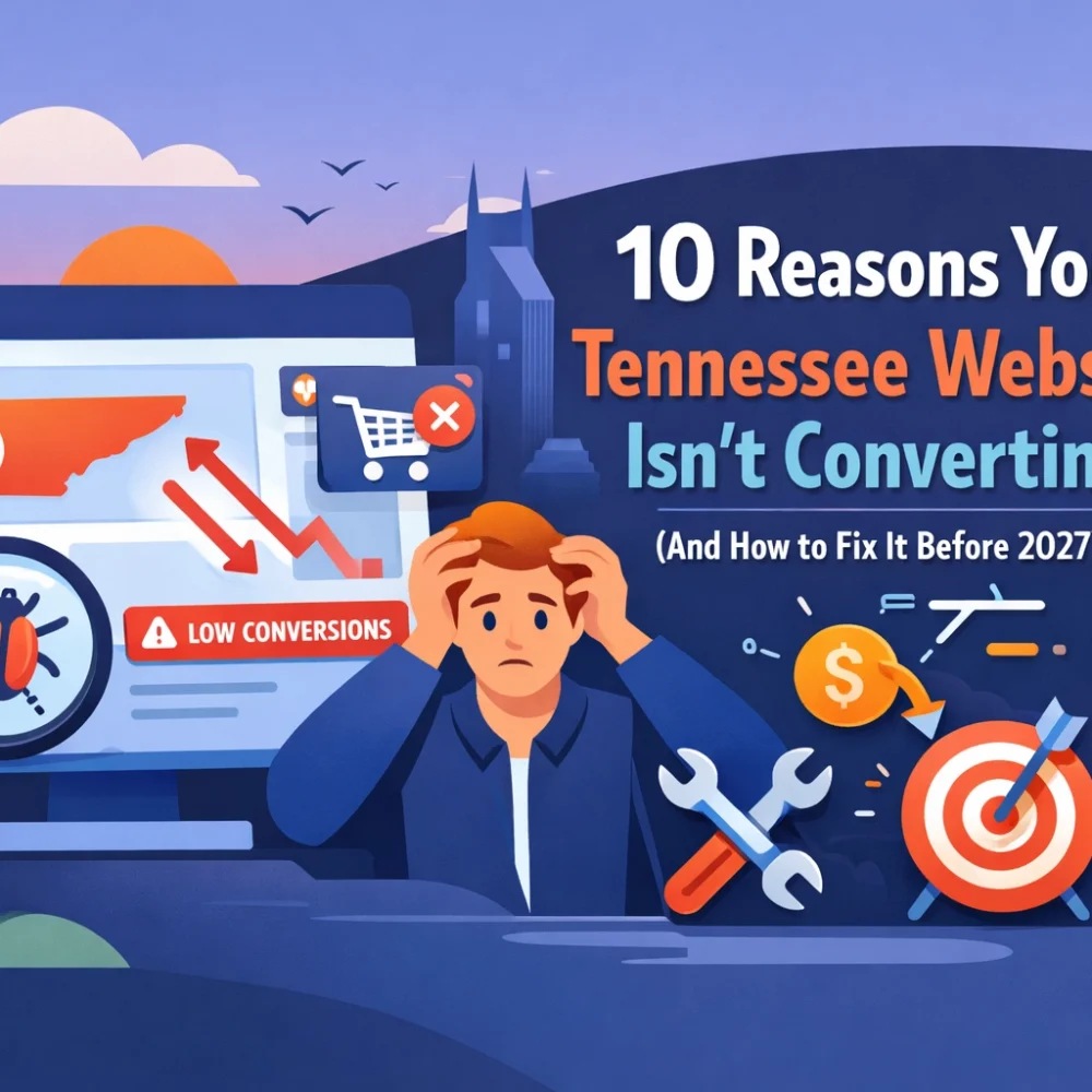 Website conversion problems