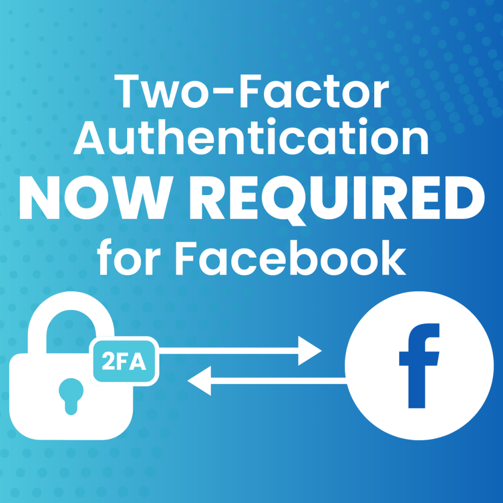 Facebook 2FA setup
