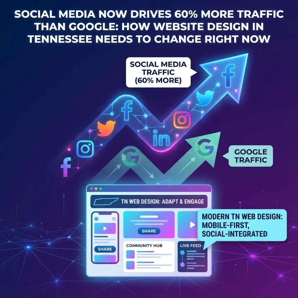 Social media vs Google traffic